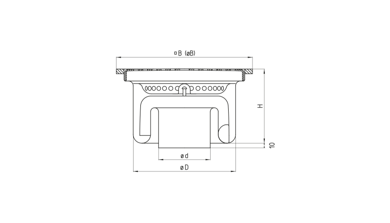 Industrial floor drain 2001-S - Image 2