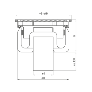 Industrial floor drain 71-S - Image 2