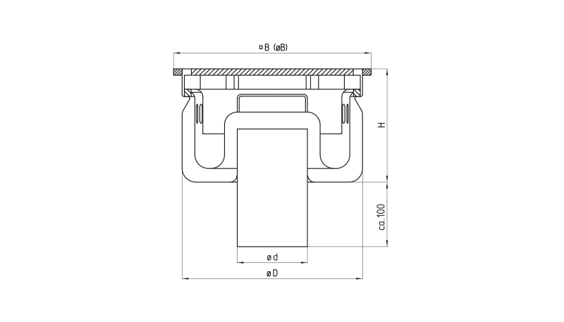 Industrial floor drain 71-S - Image 2