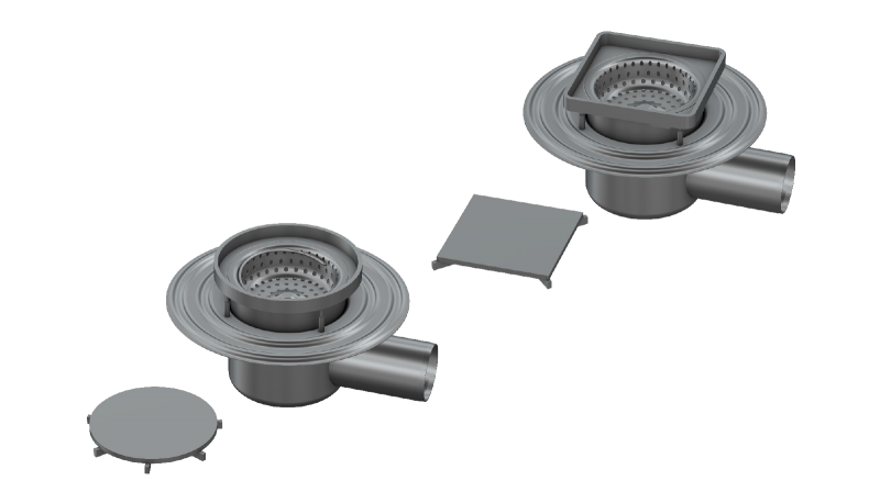 Industrial floor drain HW / HK-W - Image 1