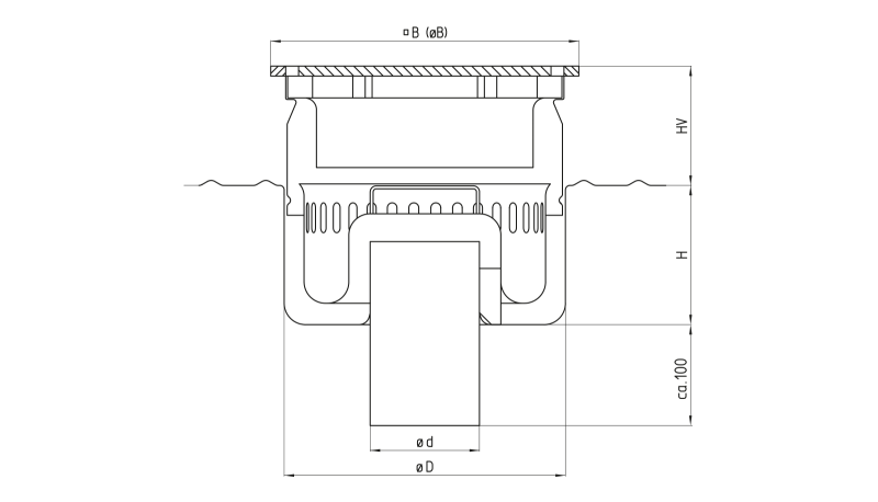 Industrial floor drain 79-S - Image 2