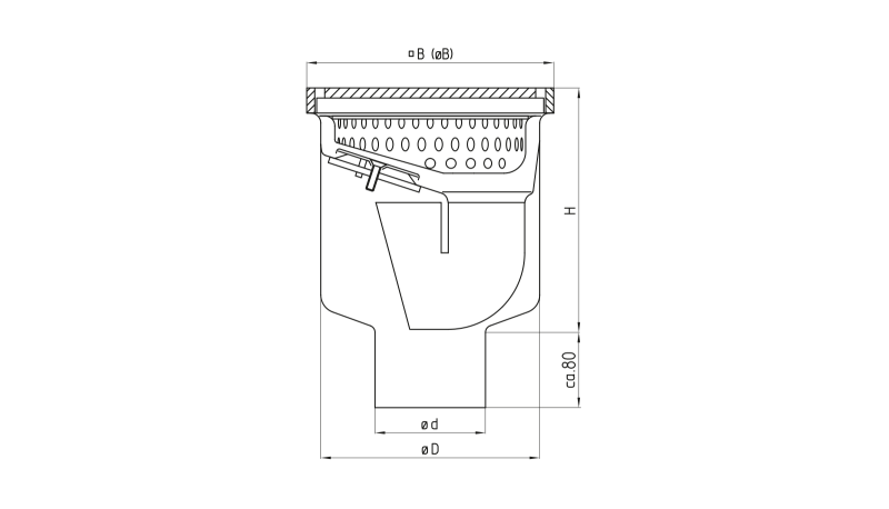 Industrial floor drain DRS-OPTI-S - Image 2