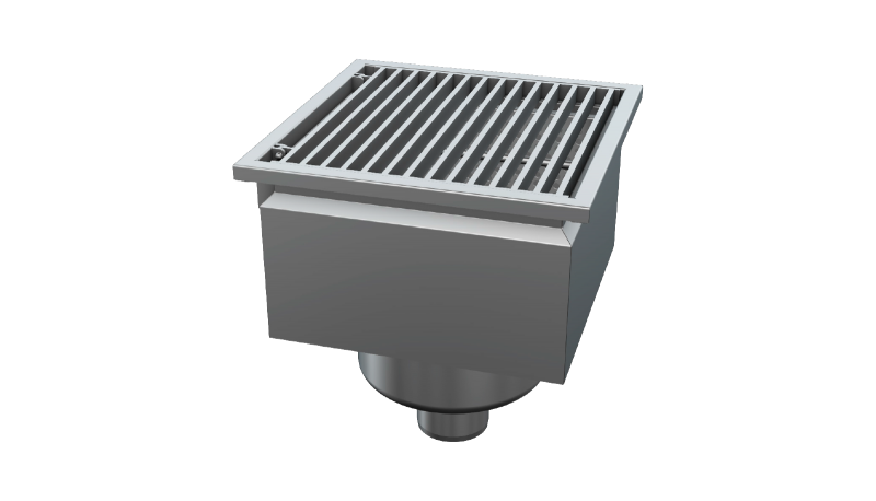 Industrial floor drain 75-E-S - Image 1