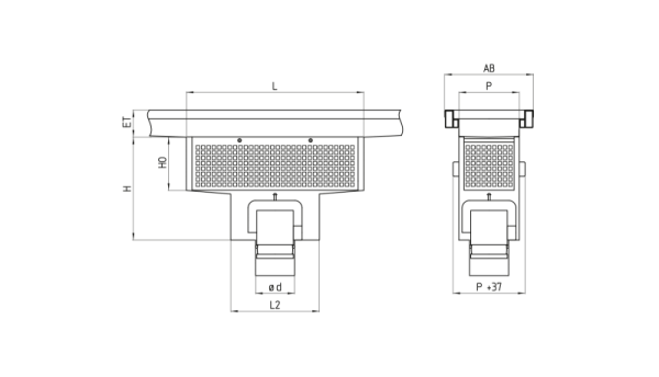 Channel drain RSKH-MIT-S
