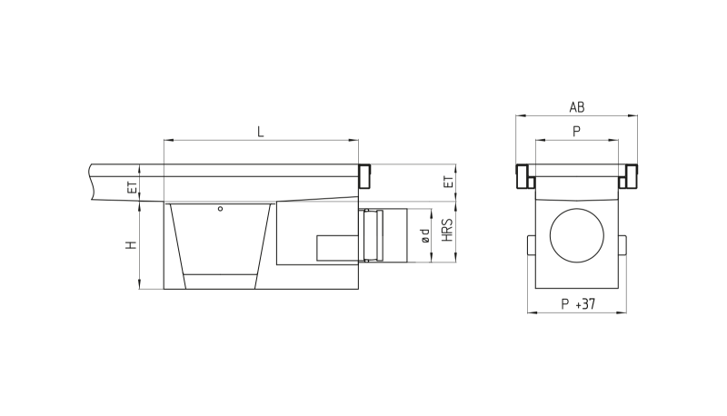 Channel drain RSKE-END-W - Image 2
