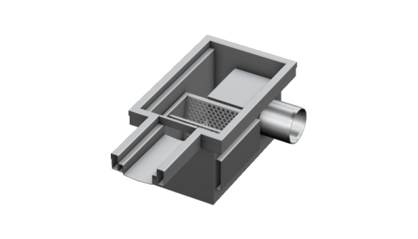 Channel drain RSKE-END-W