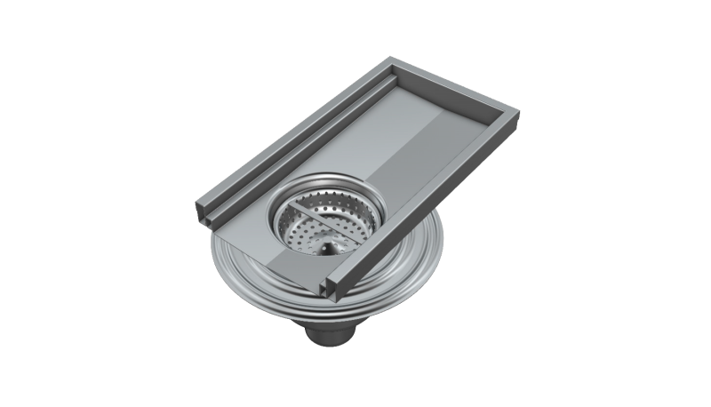 Industrial channel IKR with plug-in channel drain - Image 2