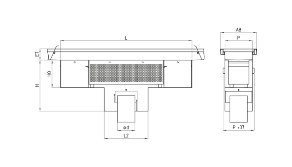 Large Cork Glass Label drain GKSE-MIT-S