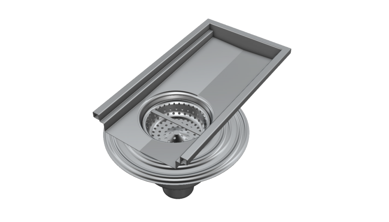 Commercial channel GKR with plug-in channel drain - Image 2