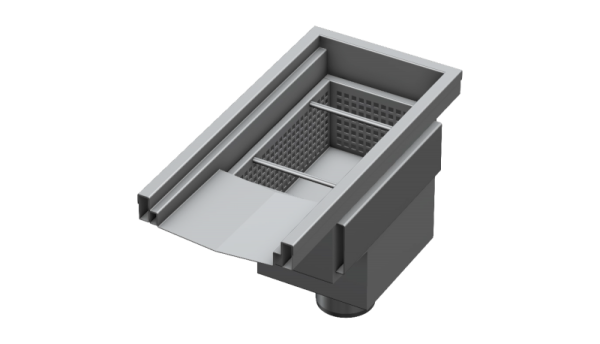 Channel drain RSKH-END-S