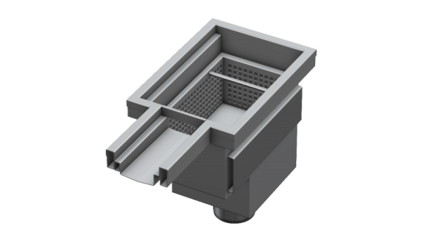 Channel drain RSKH-END-S