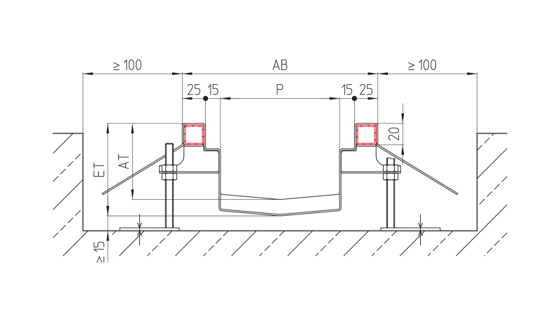 Commercial channel GKR with welded/underwelded channel drain - Image 3