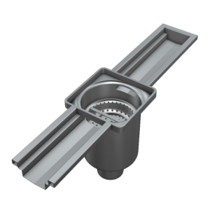 Commercial channel GKR with welded/underwelded channel drain - Image 1