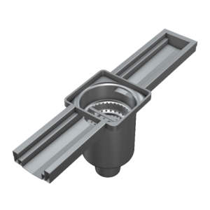 Industrial channel IKR with welded/underwelded channel drain - Image 1