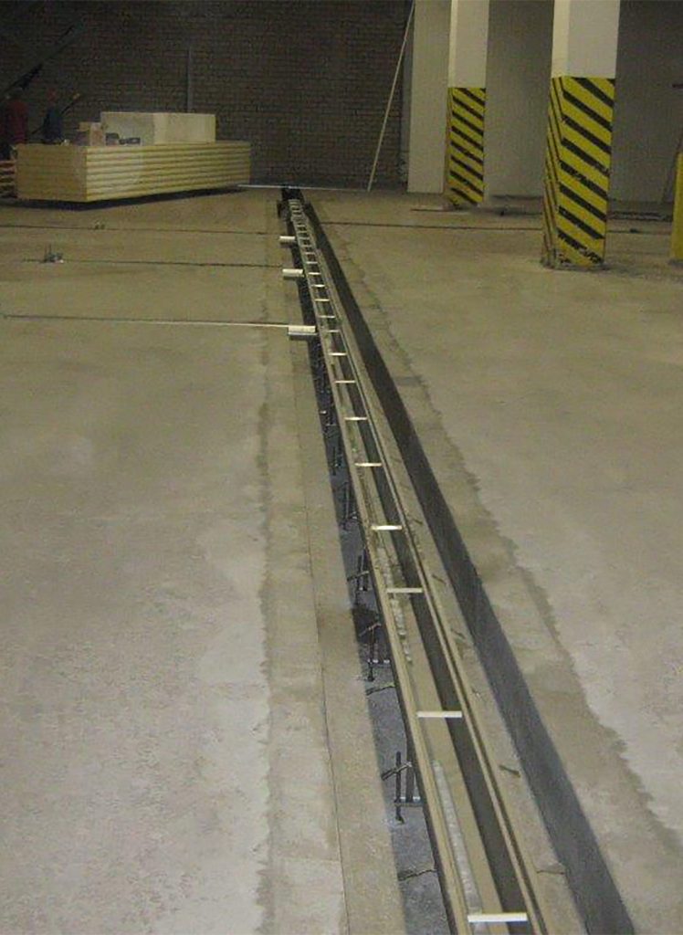 OzFlow stainless steel drainage installation