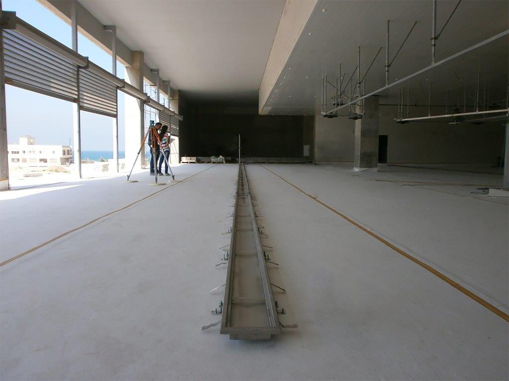 OzFlow stainless steel drain channel installed in food facility