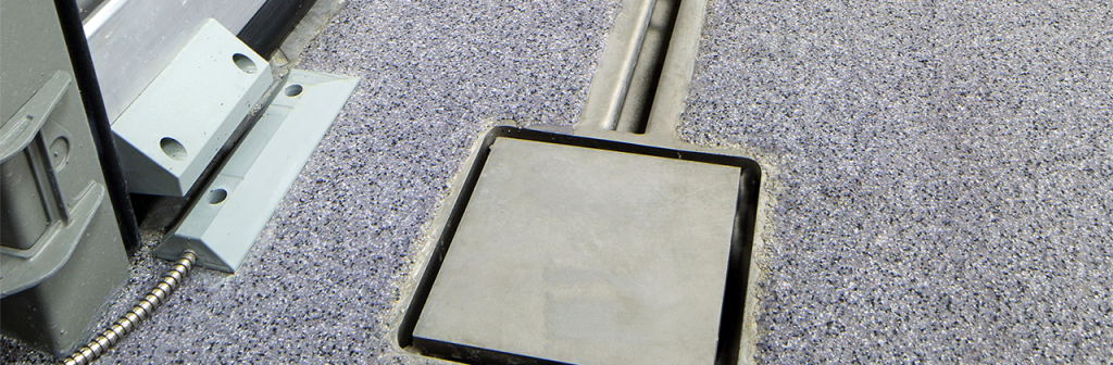 OzFlow drain channel installation — Famila food retail